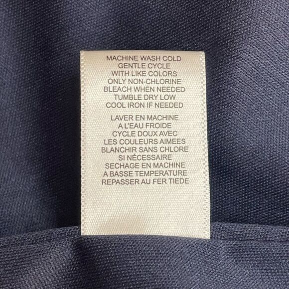 Tinsel Petite Floral-Print Flutter-Sleeve Tiered Maxi Dress Navy Blue and White - Picture 12 of 13